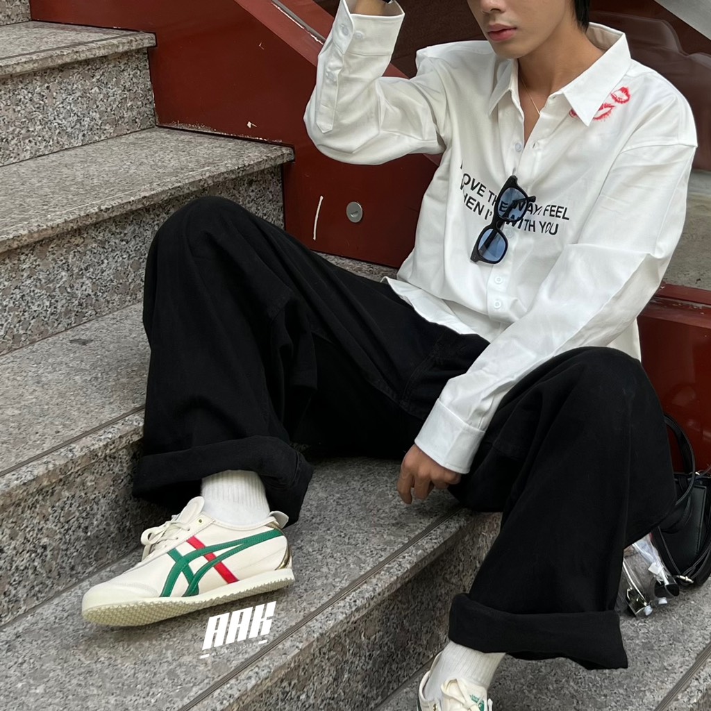ONITSUKA TIGER MEXICO 66  BIRCH/KALE (1183B511 200)
