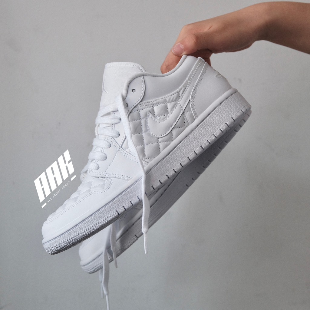 AIR JORDAN 1 LOW QUILTED WHITE ( DB6480 100)