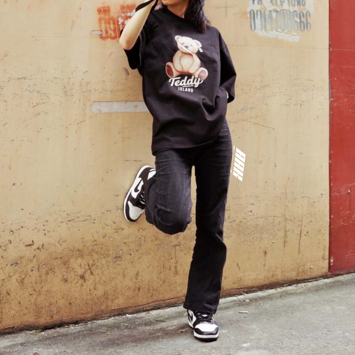TEDDY ISLAND TEE  - CLASSIC TEDDY BEAR (21SUMER_05)