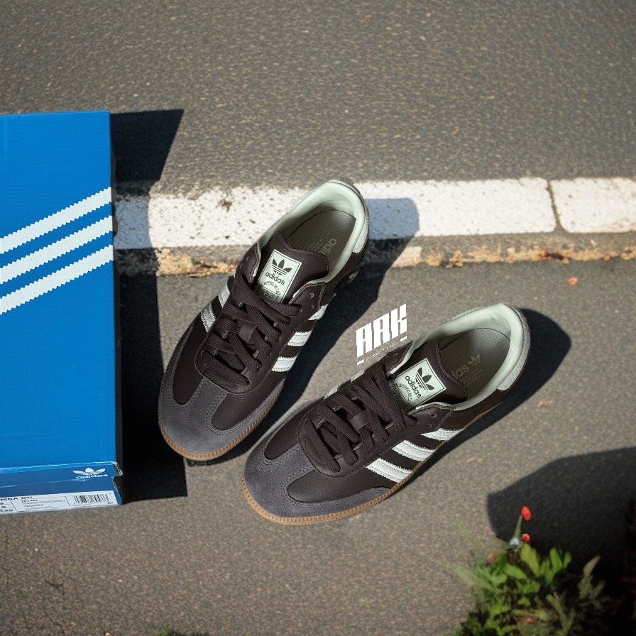 ADIDAS SAMBA OG (ID1481) BROWN PUTTY GREY