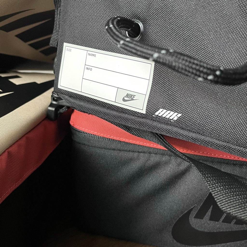 NIKE SHOES BOX BAG - BEIGE