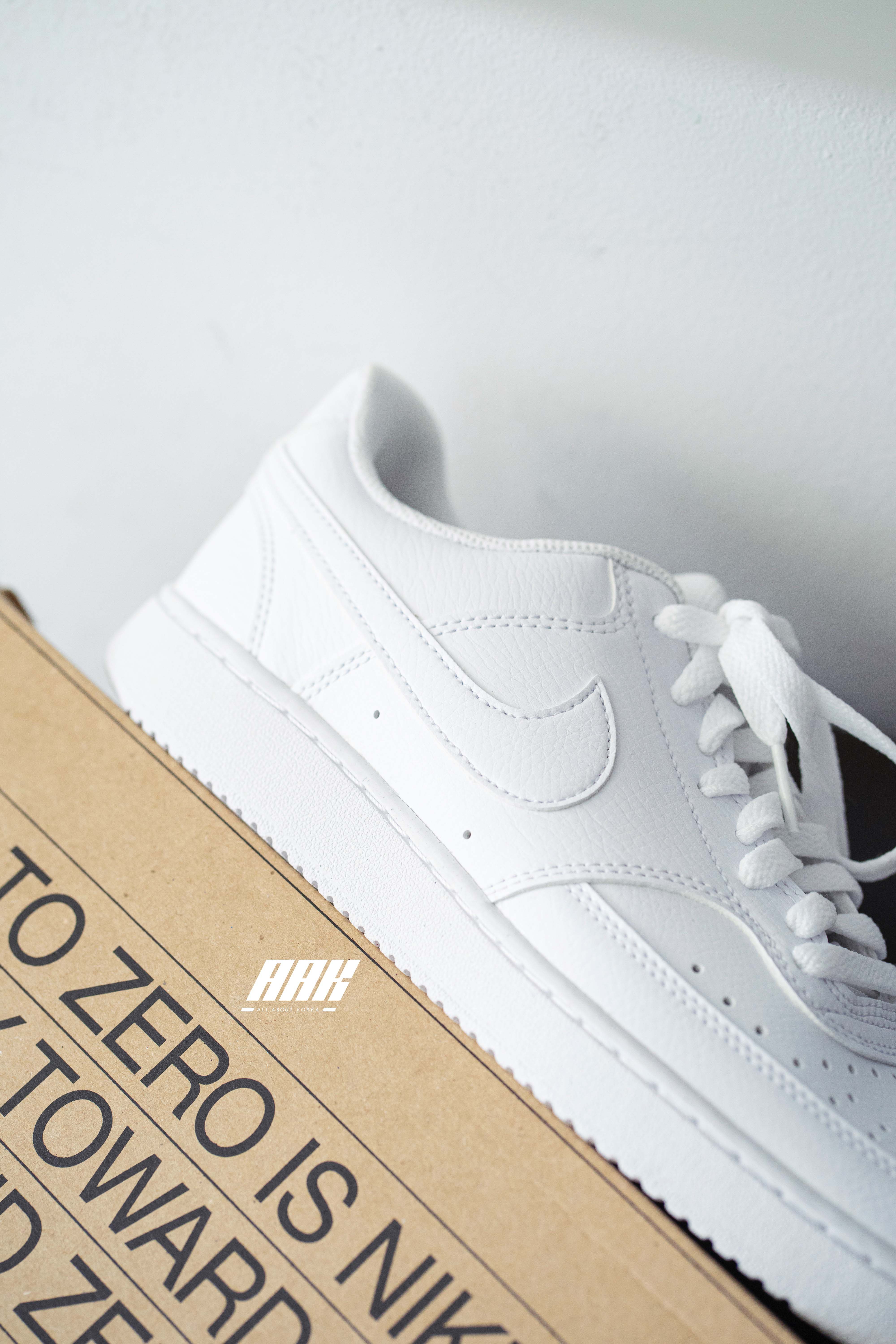 NIKE COURT VISION 'ALL WHITE'