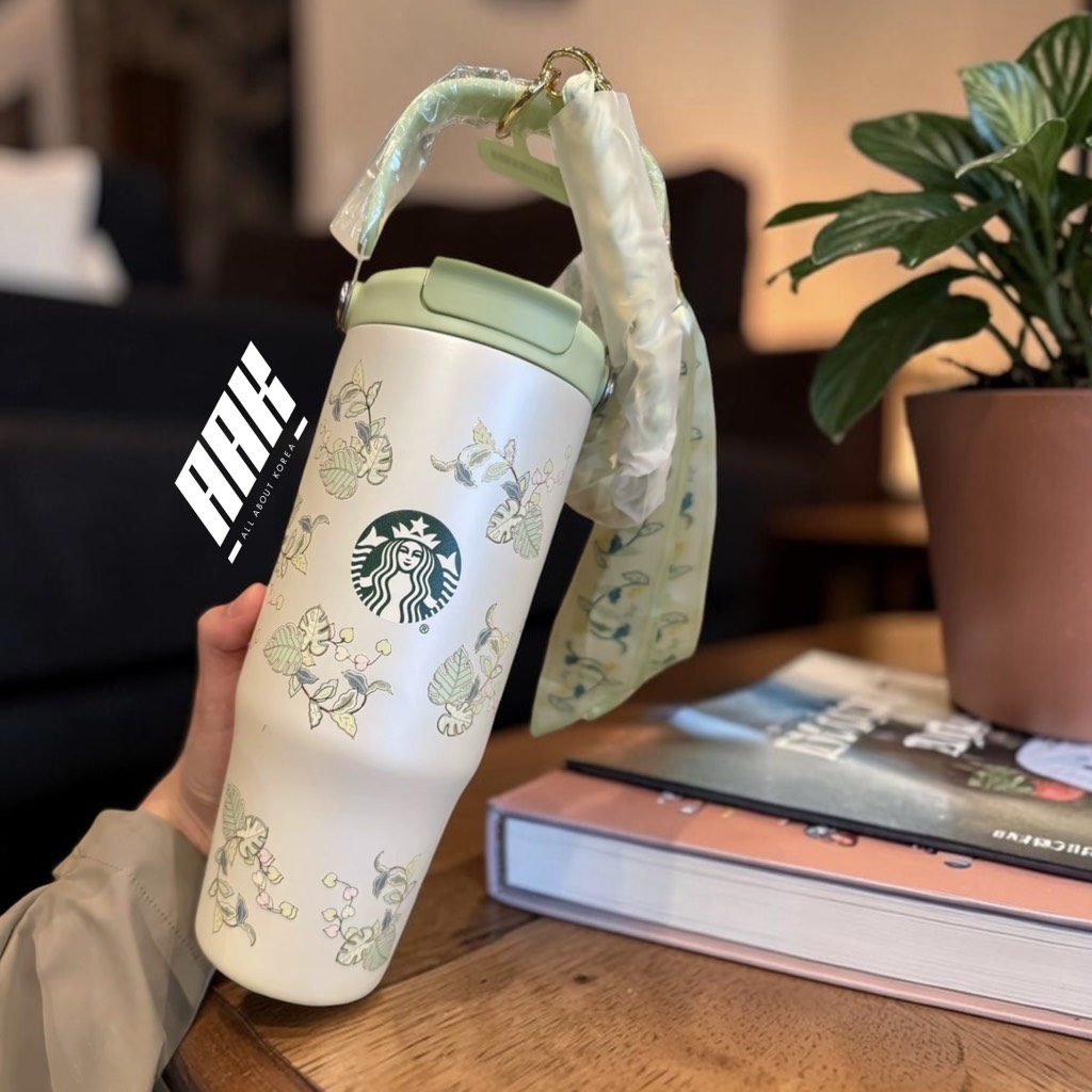 Starbucks China 2026 Spring Auspicious Pattern Thermos Double Drinking