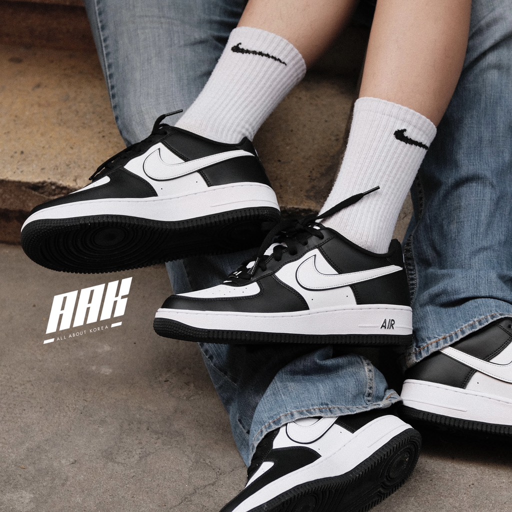 NIKE AIRFORCE 1 07 LV8 'Panda' - DV1621 001