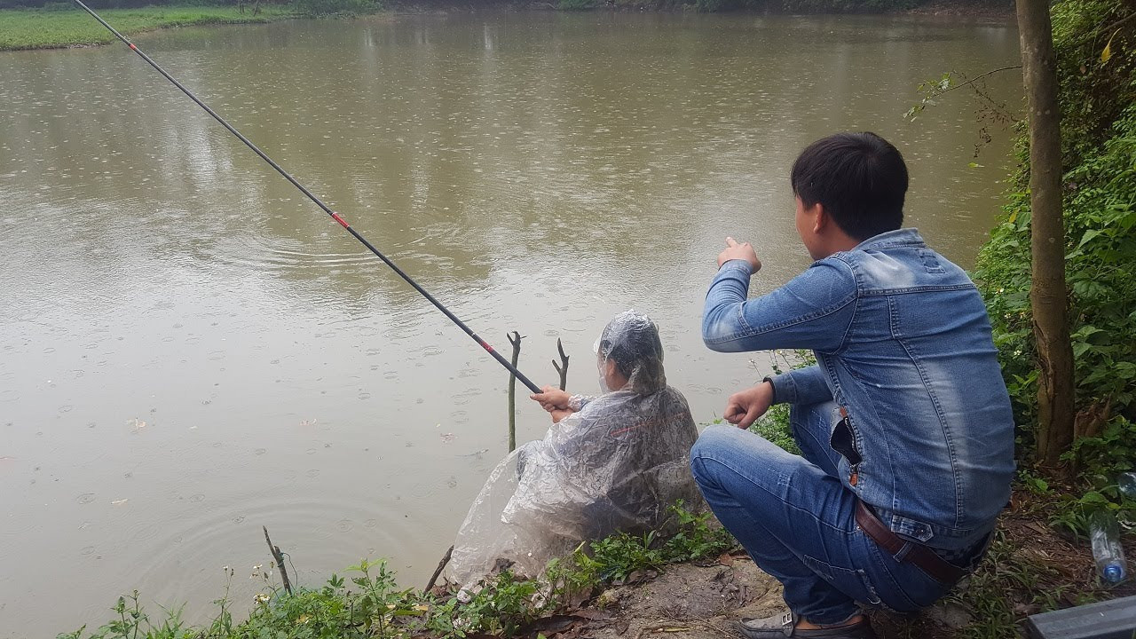 NÊN HAY KHÔNG NÊN CÂU CÁ NGÀY MƯA? Đồ Câu Khánh Râu | Cần Câu, Máy ...