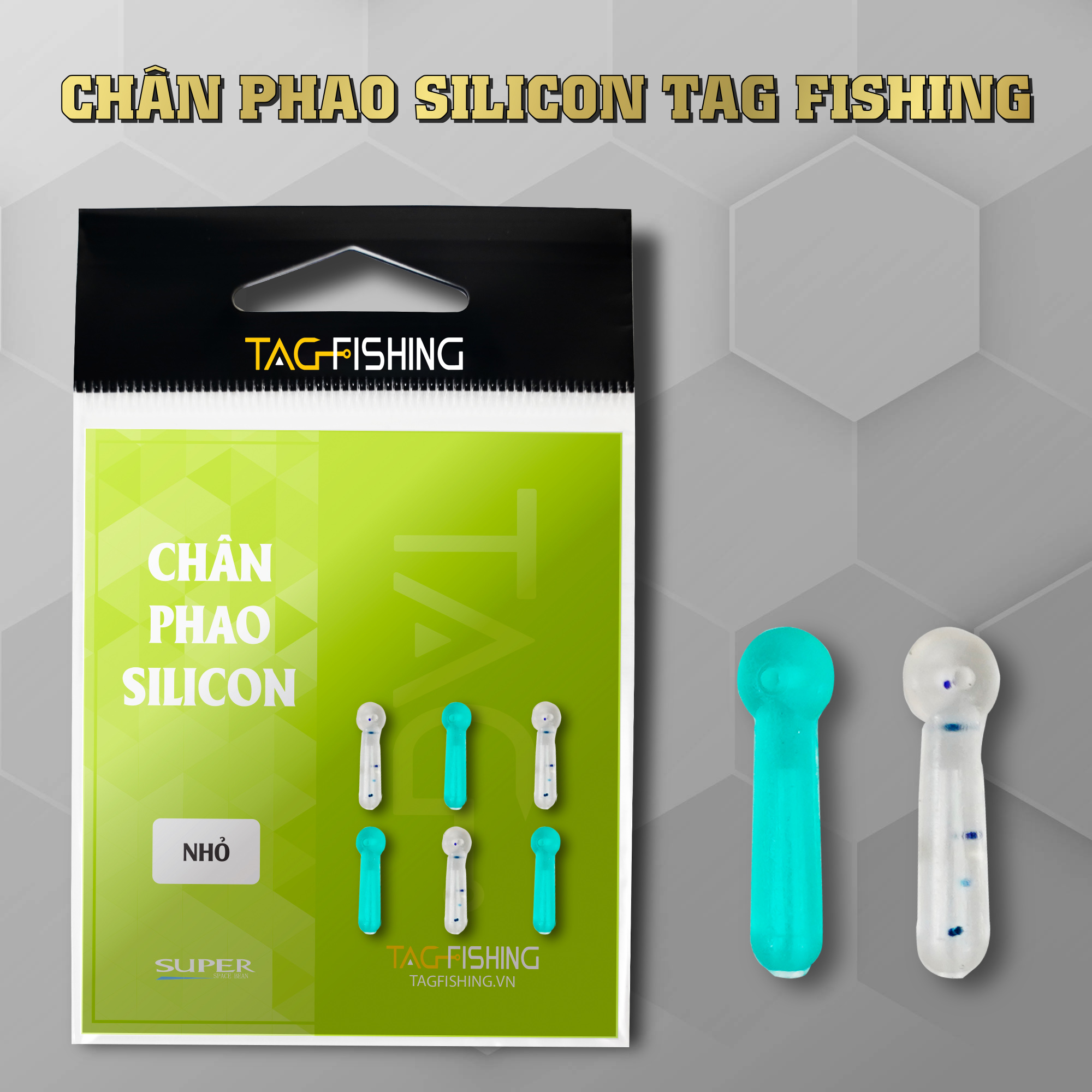 Chân Phao Silicon Tag Fishing