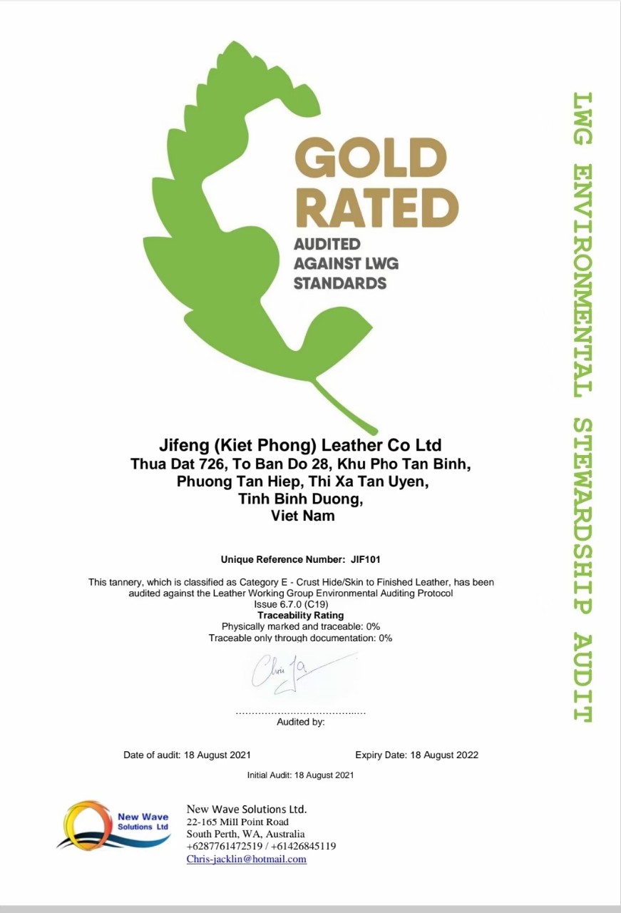 CÔNG TY TNHH DA JIFENG