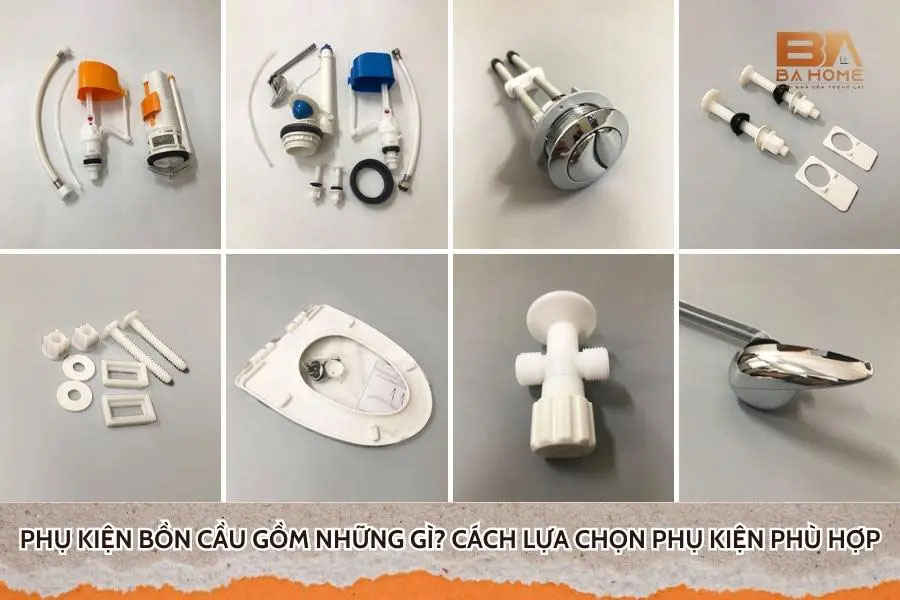 Phụ Kiện Bồn Cầu Gồm Những Gì? Cách Lựa Chọn Phụ Kiện Phù Hợp