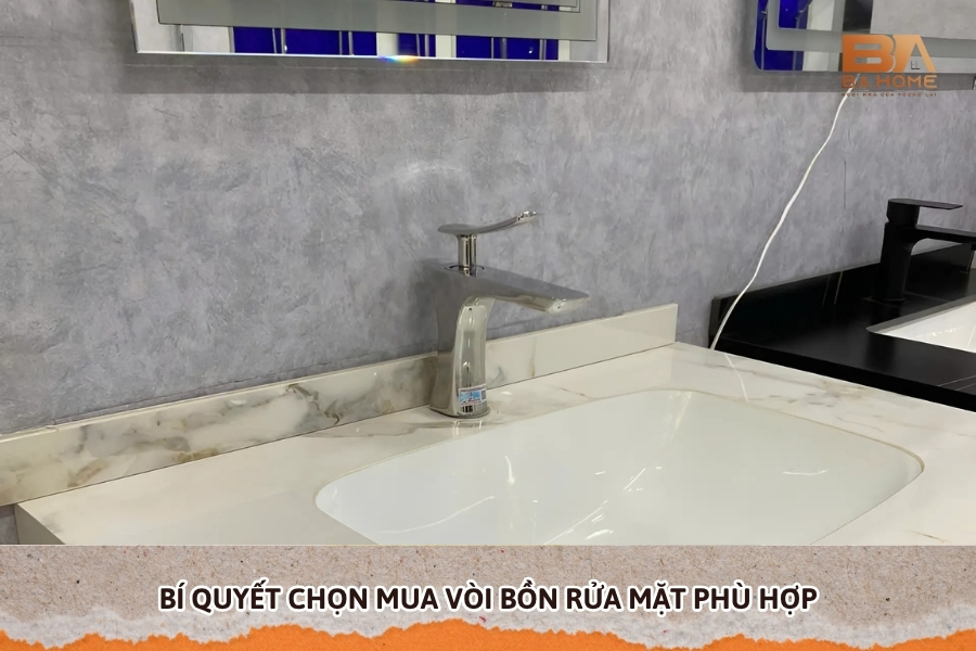 Bí Quyết Chọn Mua Vòi Bồn Rửa Mặt Phù Hợp
