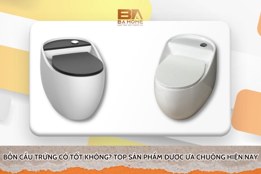 Bồn Cầu Trứng Có Tốt Không? Top Sản Phẩm Được Ưa Chuộng Hiện Nay