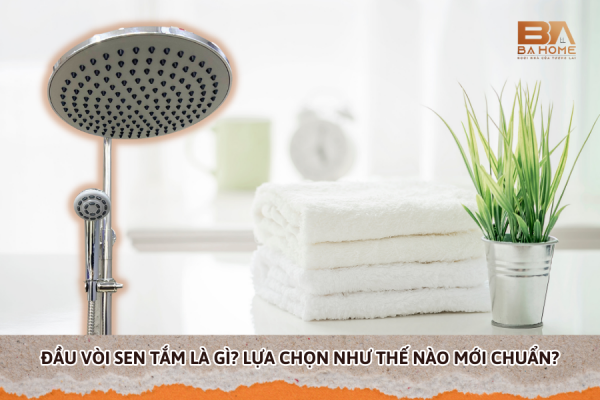 Đầu Vòi Sen Tắm Là Gì? Lựa Chọn Như Thế Nào Mới Chuẩn?