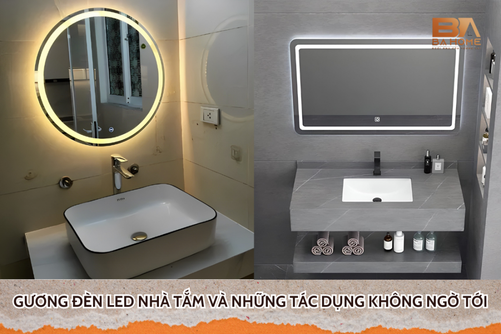 Gương Đèn Led Nhà Tắm Và Những Tác Dụng Không Ngờ Tới