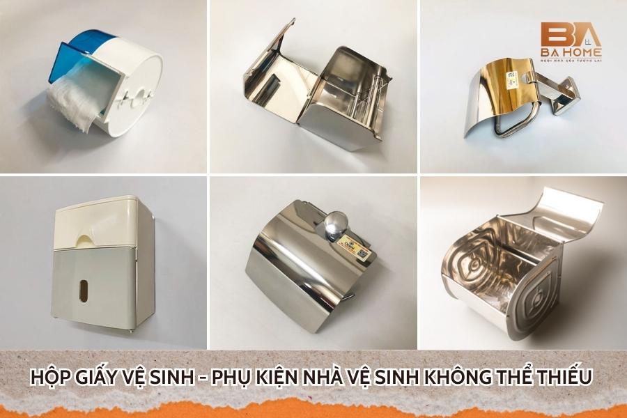 Hộp Giấy Vệ Sinh - Phụ Kiện Nhà Vệ Sinh Không Thể Thiếu