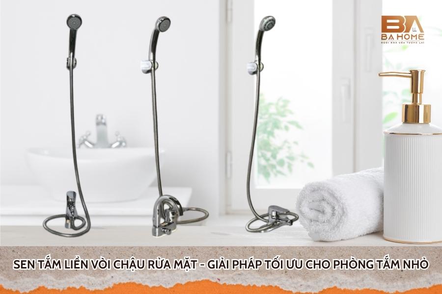 Sen Tắm Liền Vòi Chậu Rửa Mặt - Giải Pháp Tối Ưu Cho Phòng Tắm Nhỏ