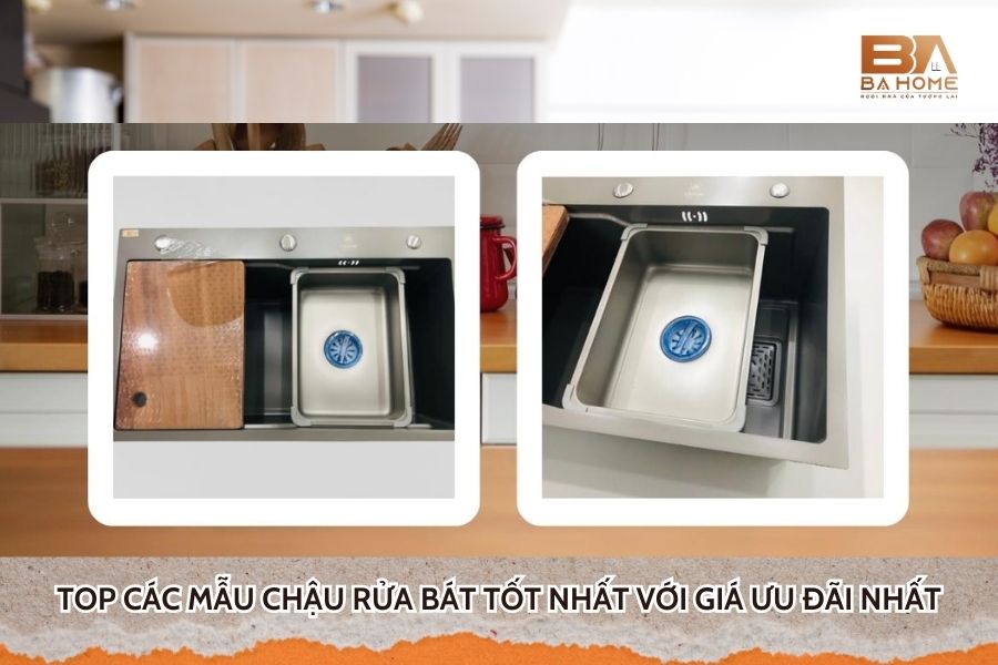 Top Các Mẫu Chậu Rửa Bát Tốt Nhất Với Giá Ưu Đãi Nhất
