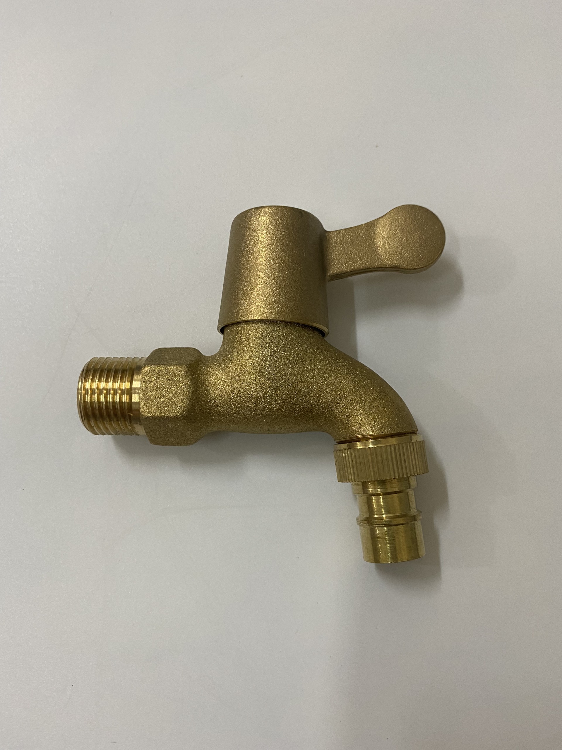 Vòi xả đồng mạ Inox