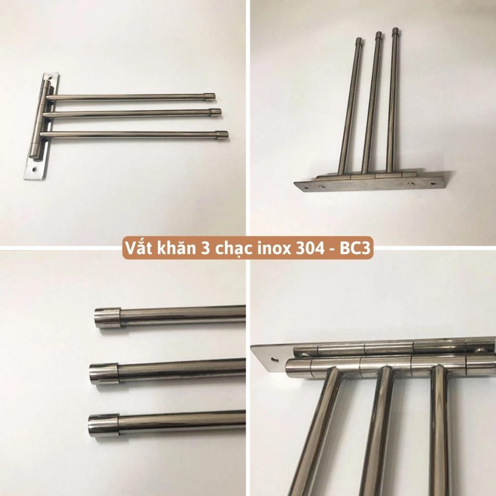 Ưu Điểm Vượt Trội Của Thanh Treo Khăn Inox Phòng Tắm