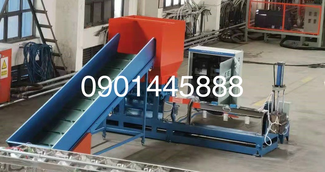 Máy tạo hạt màng foam tái chế