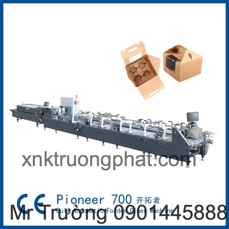 ĐẶC ĐIỂM MÁY DÁN HỘP  CÓ MÓC ĐÁY Pioneer 700