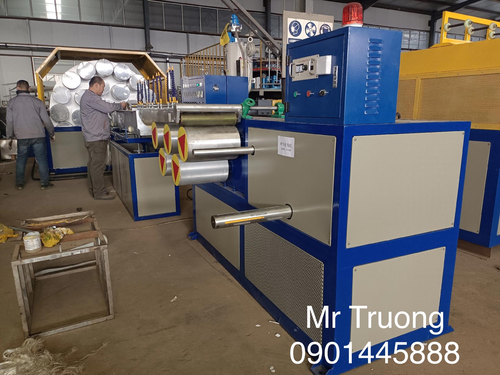 Máy làm ống bơm vải bạt, ống bạt bơm nước