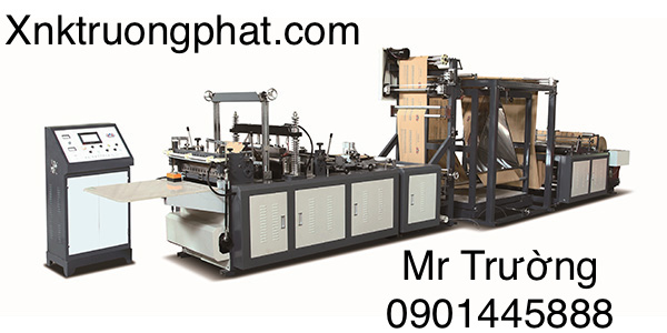 Máy làm túi vải không dệt, miệng bằng