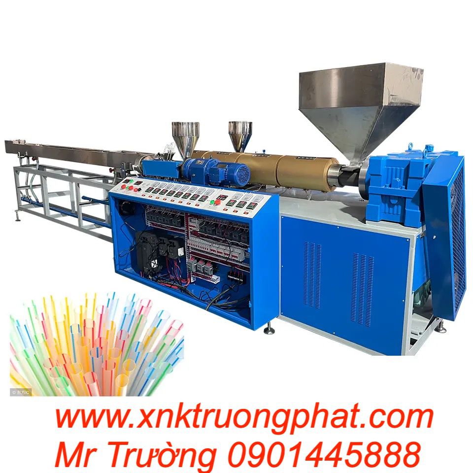 Quy trình làm ống hút nhựa dùng 1 lần