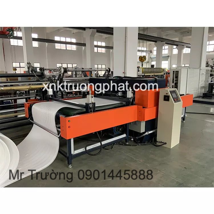 Máy cất màng foam ép, màng Eva thủy lực