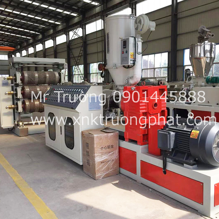 Máy cán màng PVC trong suốt, rèm cửa PVc trong suốt