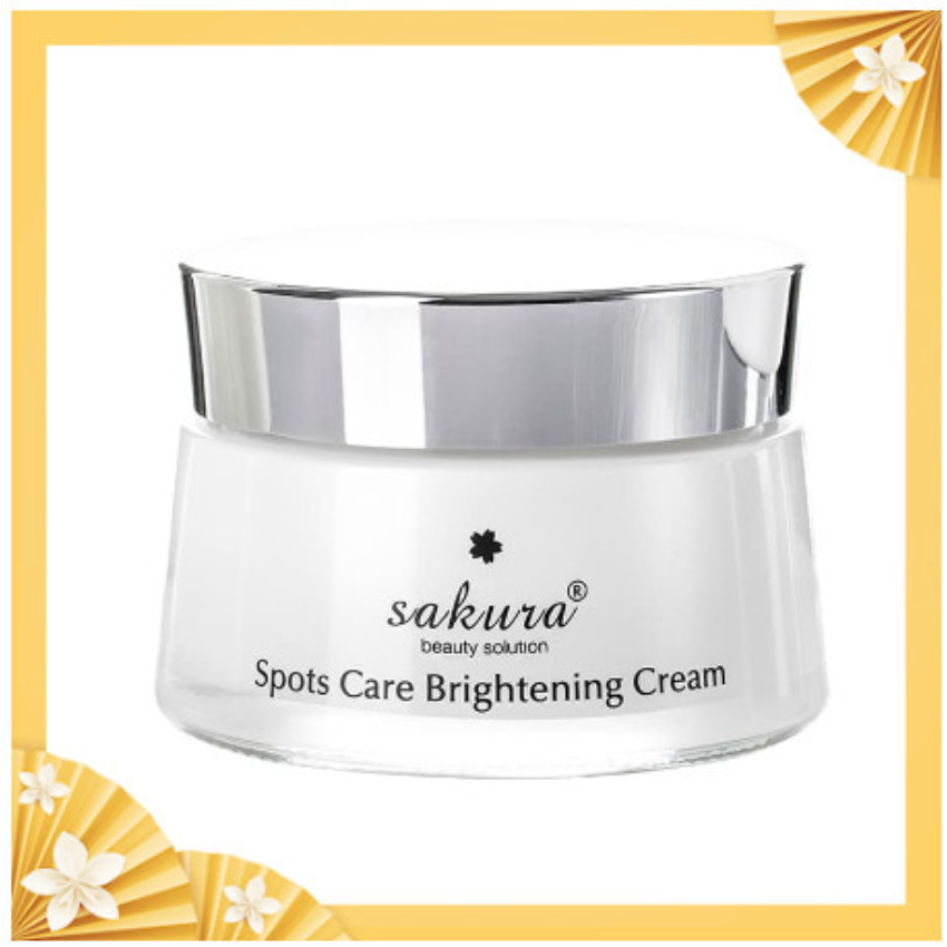 Kem dưỡng trắng da Sakura Spots Care Brightening Cream 13gr, dưỡng trắng, ngăn ngừa sạm nám