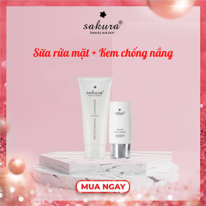 Set quà tặng Mẹ tháng 5 - Kem chống nắng + Sữa rửa mặt