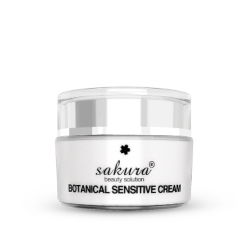 Kem dưỡng trắng da dành cho da nhạy cảm Sakura Botanical Sensitive Cream 30gr