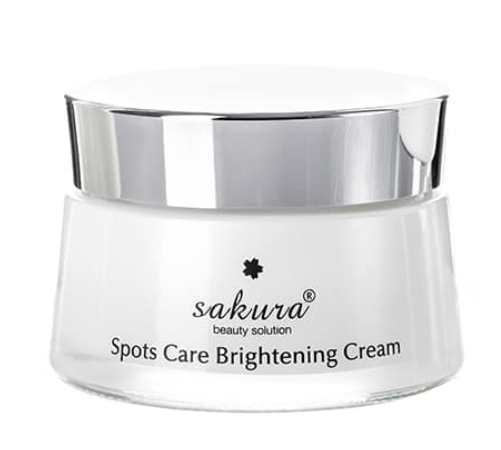 Kem dưỡng trắng da Sakura Spots Care Brightening Cream 45gr, dưỡng trắng, ngăn ngừa sạm nám