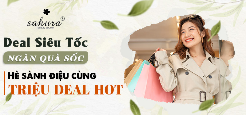 Sakura khuyến mại