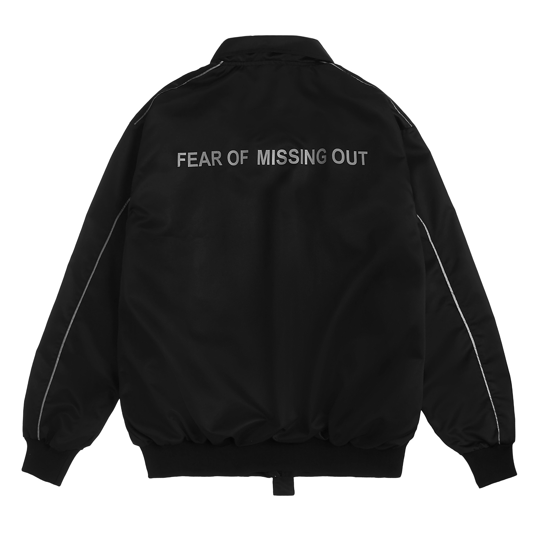 DRAWSTRING JACKET/Black