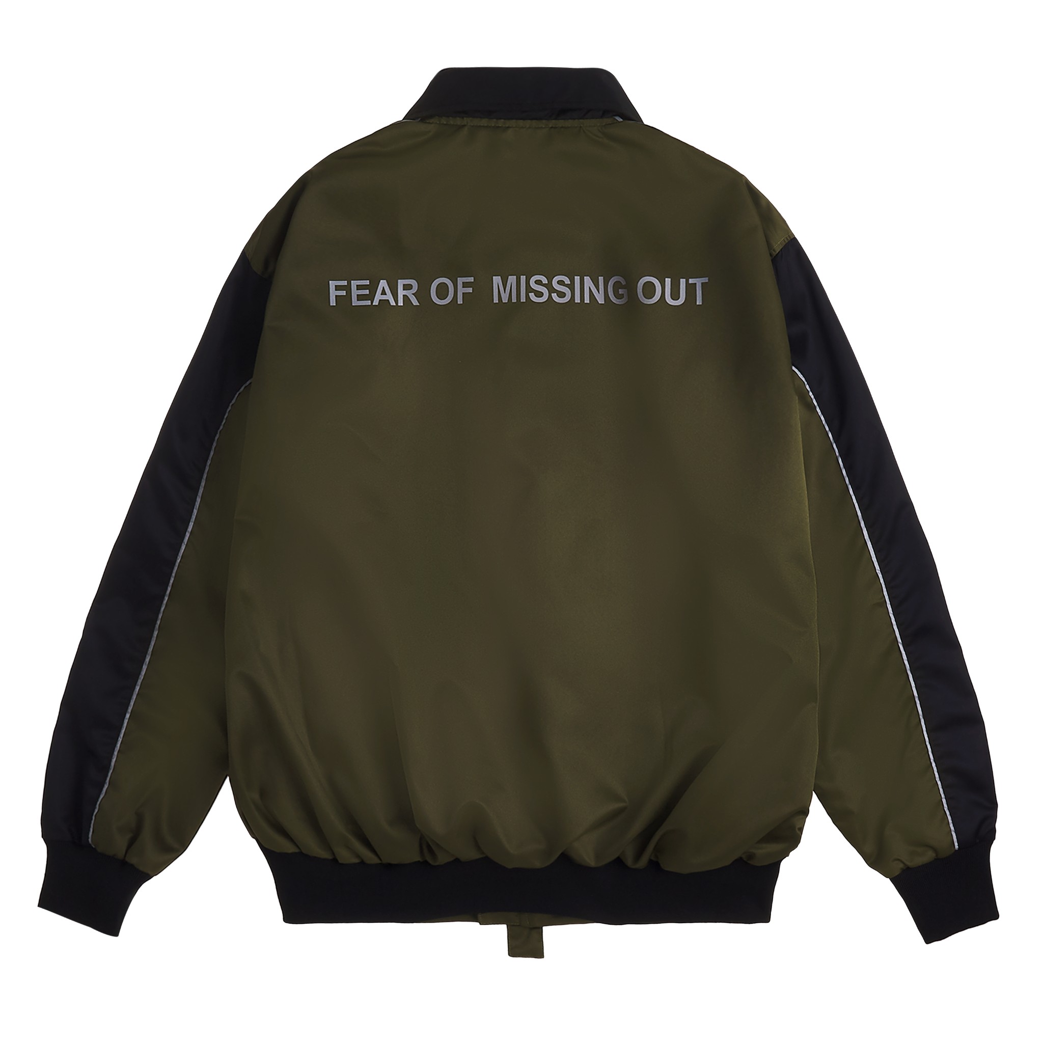 DRAWSTRING JACKET/Moss Green