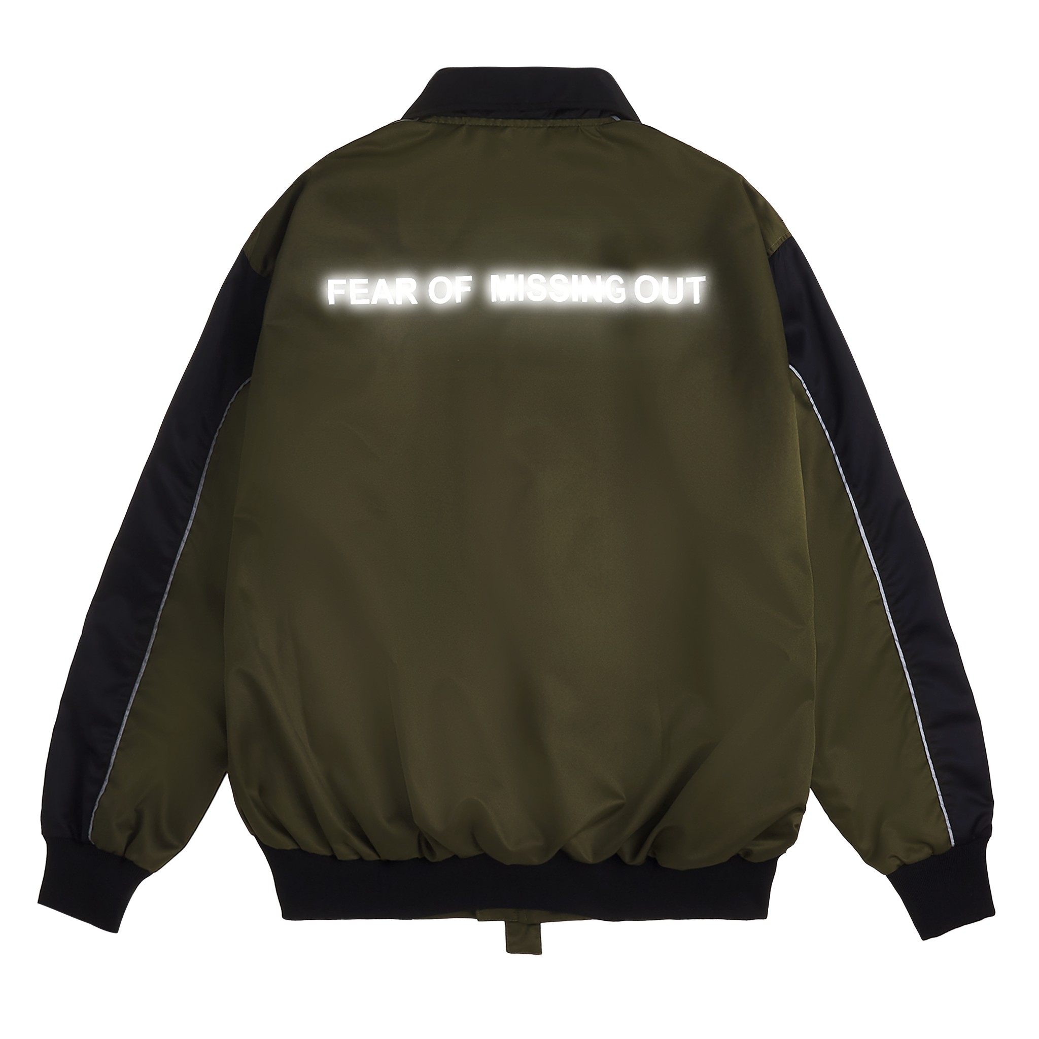 DRAWSTRING JACKET/Moss Green