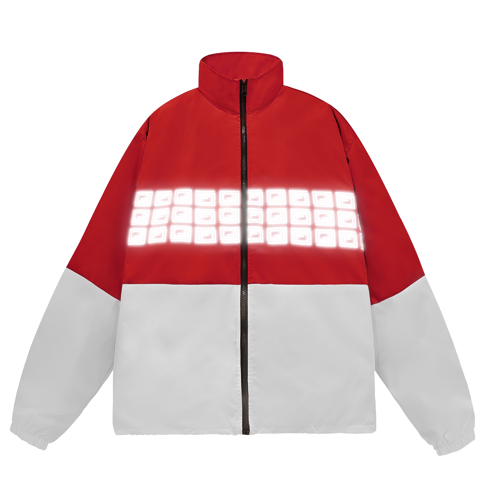 TRIO NEW LOGO JACKET/Red&White