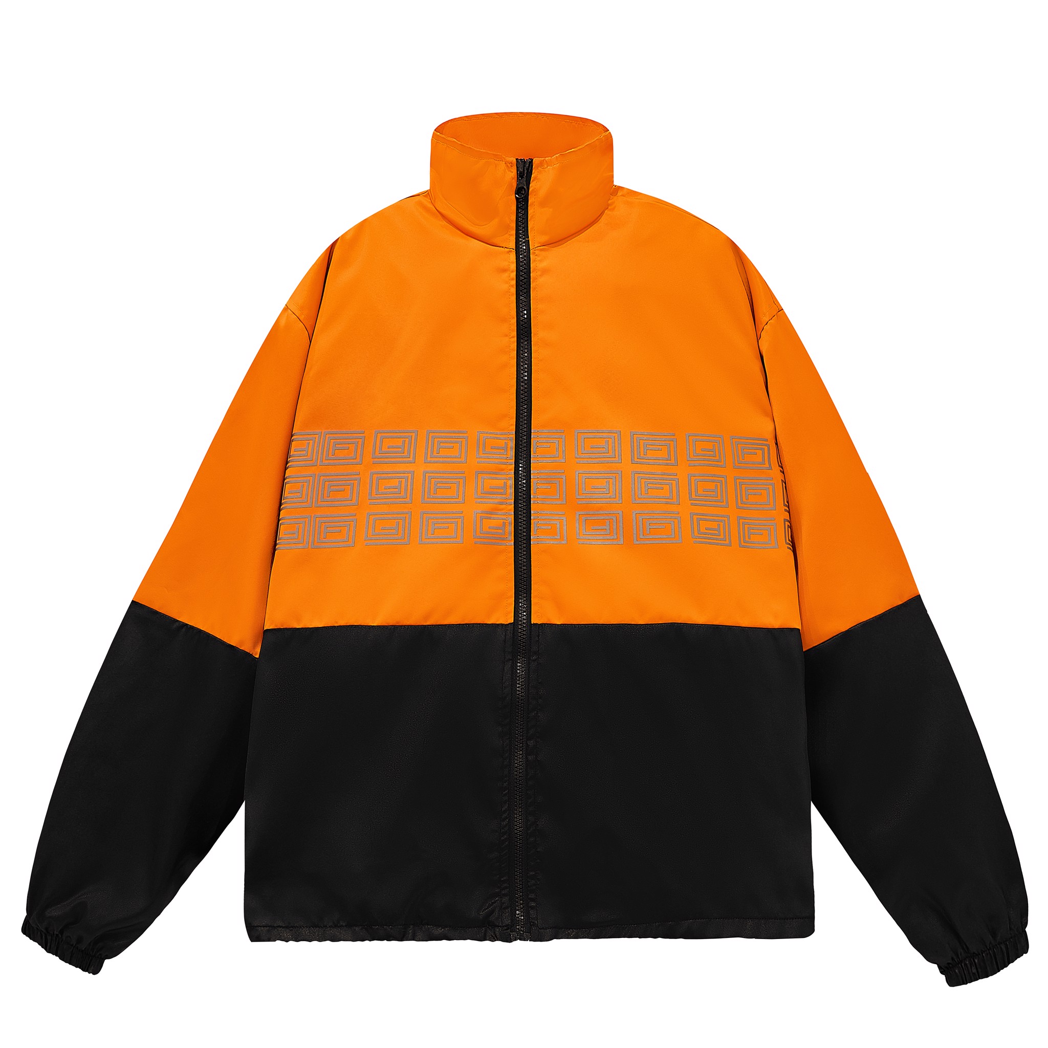 TRIO NEW LOGO JACKET/Orange&Black