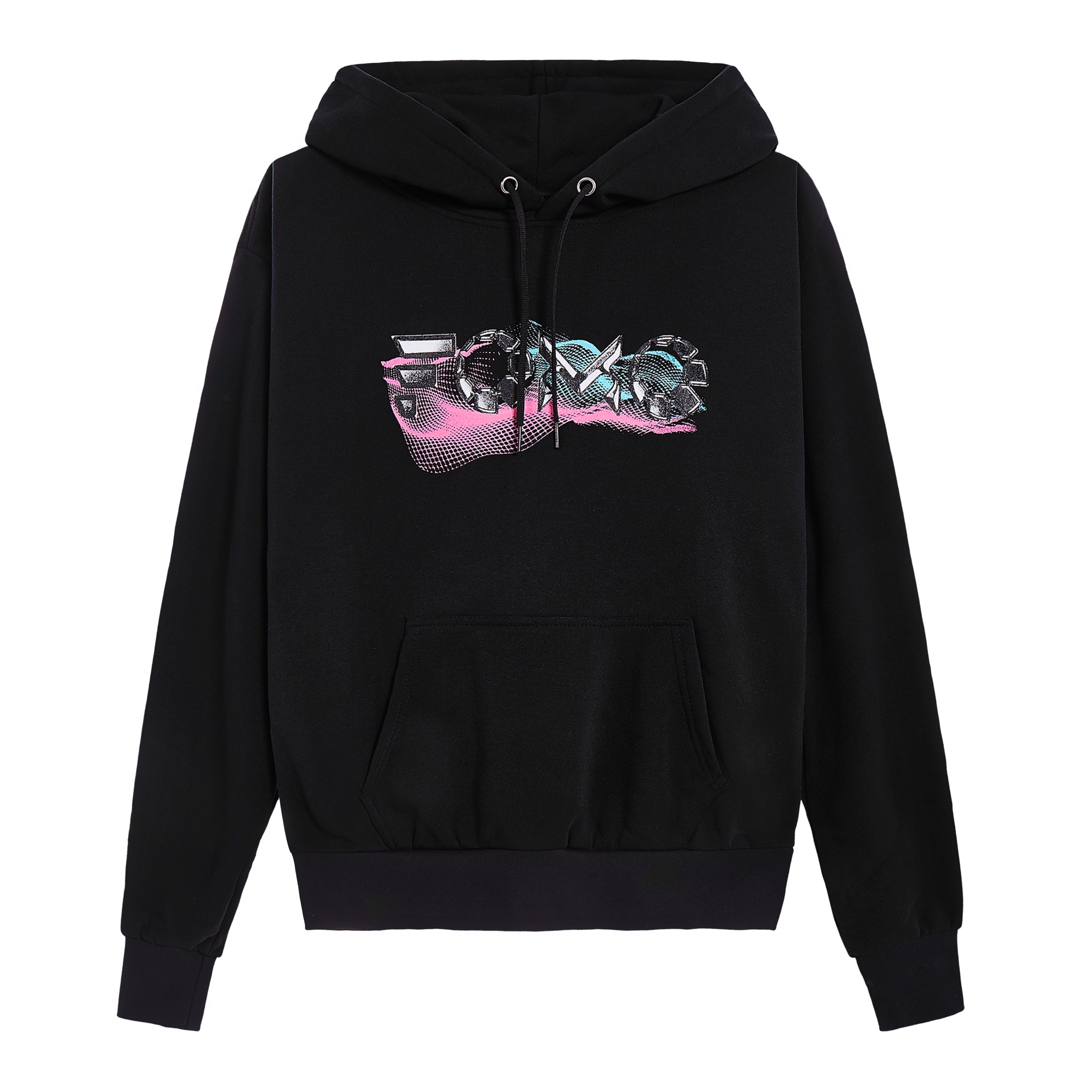 TRAUMA HOODIE/BLACK