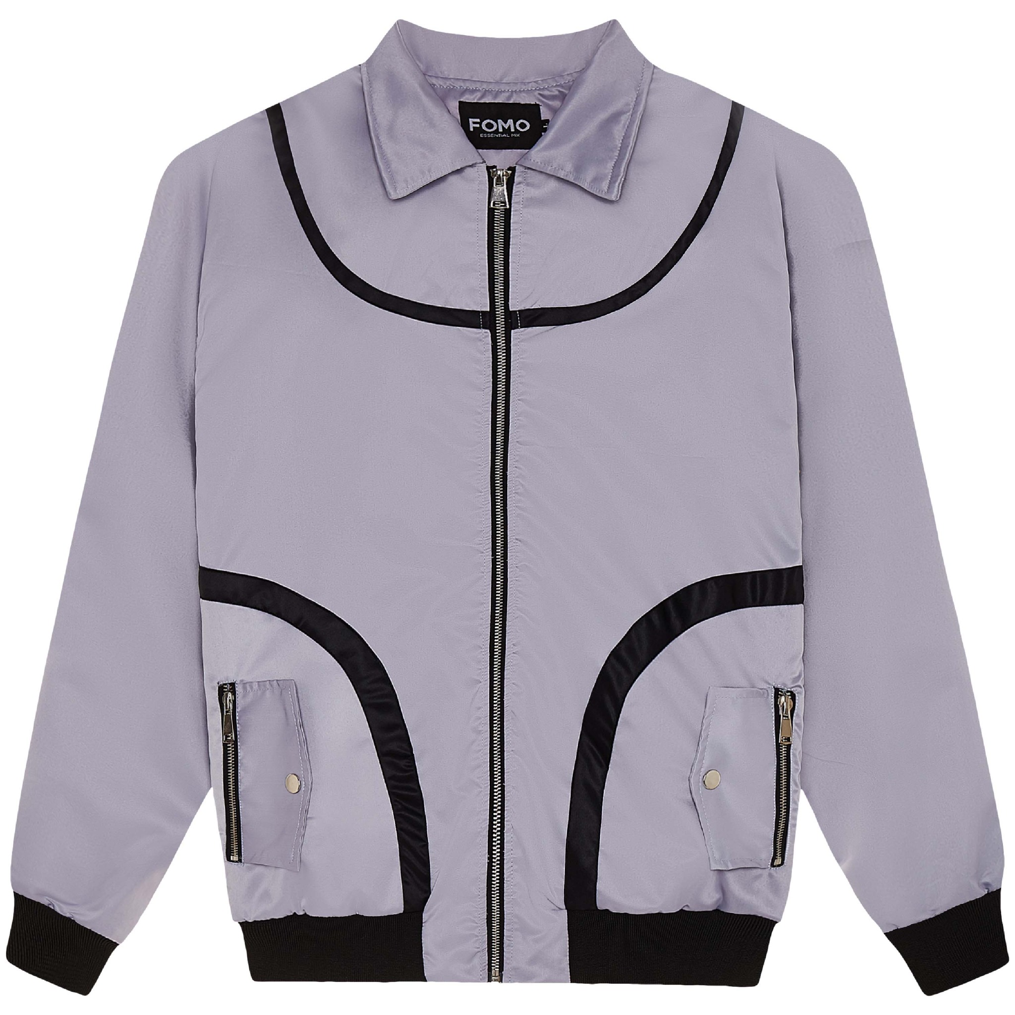 TRACK JACKET/Silver