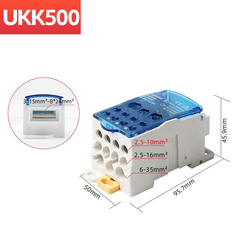 Cầu đấu chia điện UKK-500A 500A 690V