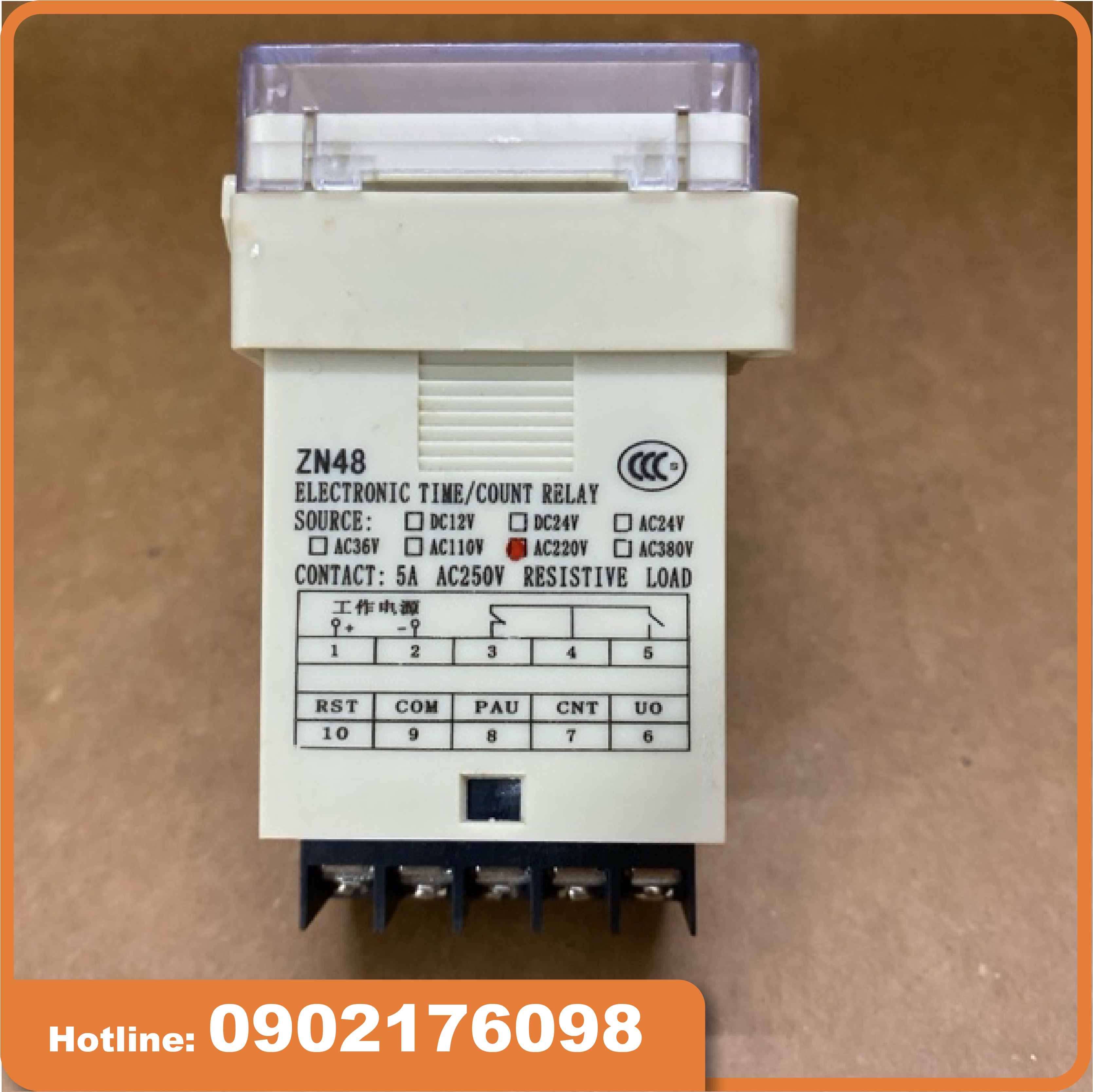 Sơ đồ đấu nối ZN48