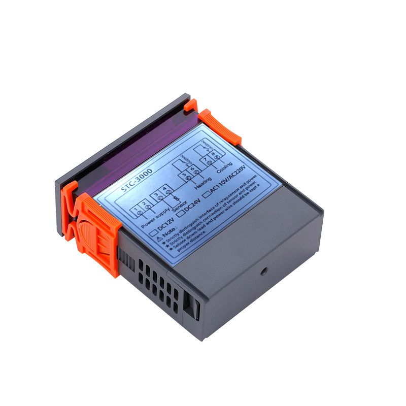 Bộ điều khiển nhiệt độ STC-3000 mặt trước màn hình LED
