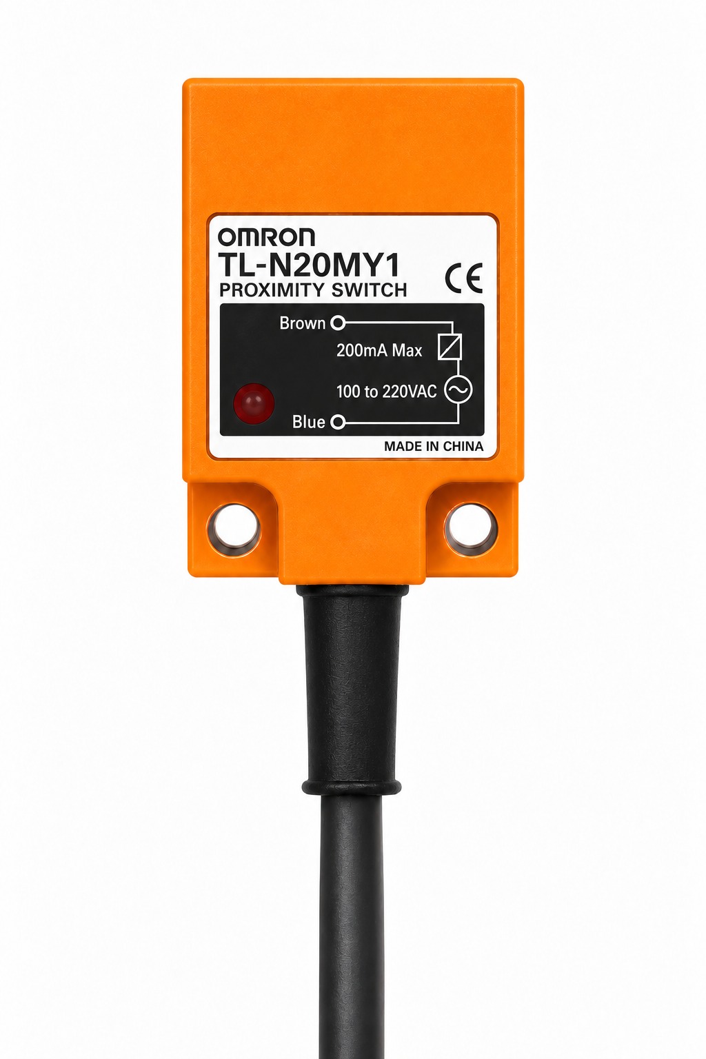 Cảm biến tiệm cận Omron TL-N20MY1 khoảng cách phát hiện 20mm nguồn AC 2 dây ngõ ra NO