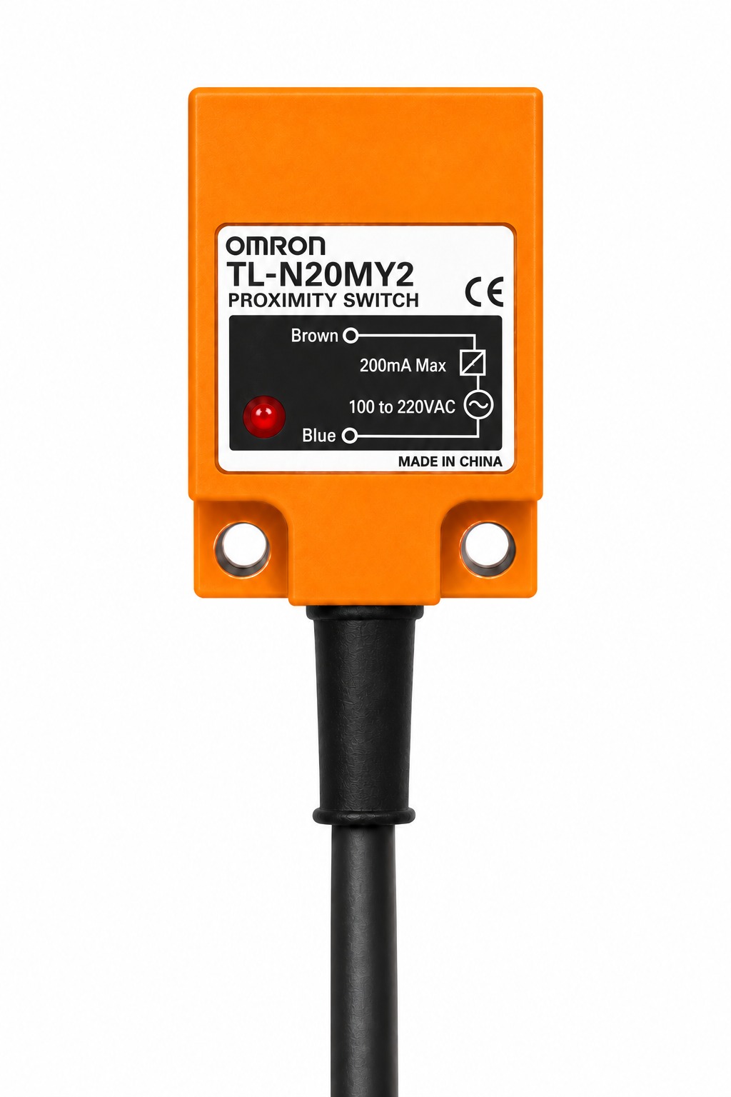 Cảm biến tiệm cận Omron TL-N20MY2 khoảng cách phát hiện 20mm nguồn AC 2 dây ngõ ra NC