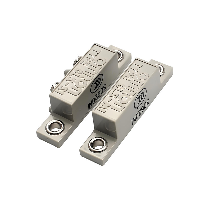 Hình ảnh thực tế bộ cảm biến từ OMRON GLS-1 gồm cảm biến GLS-S1 và nam châm GLS-M1