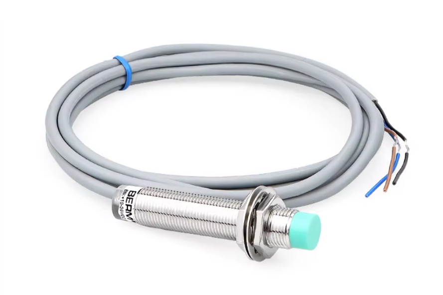 Hình ảnh thực tế cảm biến tiệm cận BEM12-04 phi 12