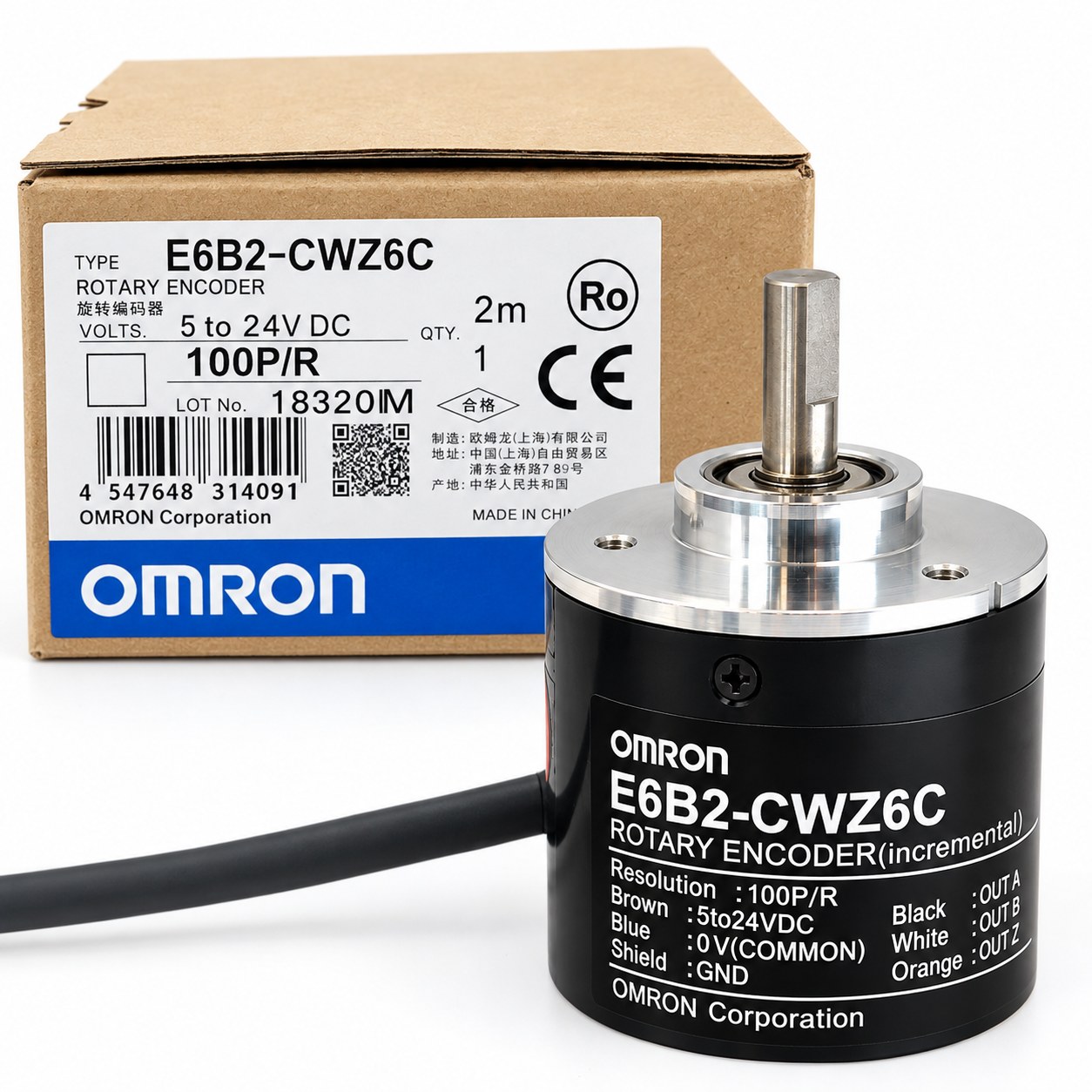 Encoder Omron E6B2-CWZ6C 100 P/R