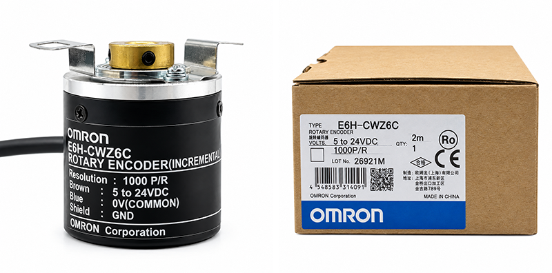 Encoder OMRON E6H-CWZ6C 1000P/R nguồn 5-24VDC