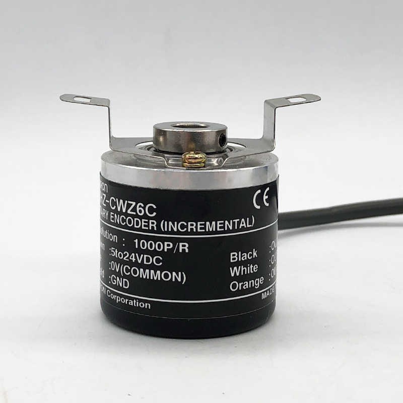 Nhãn model và thông số encoder OMRON E6H-CWZ6C